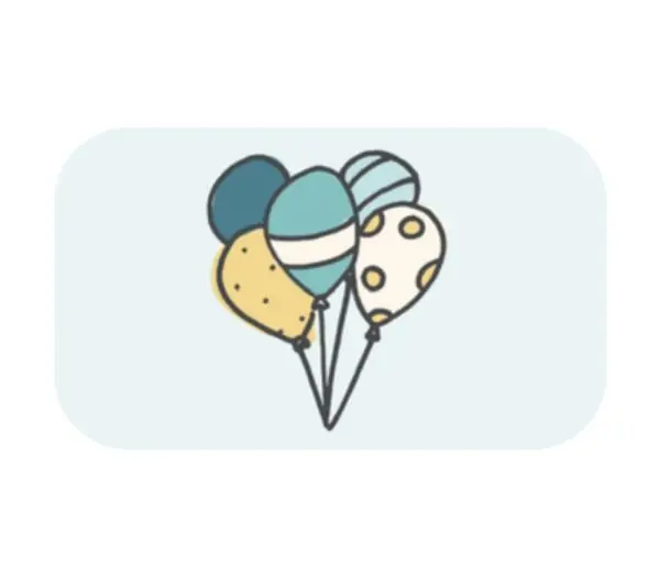 Balloon Gift Card