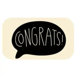 Congrats Gift Card