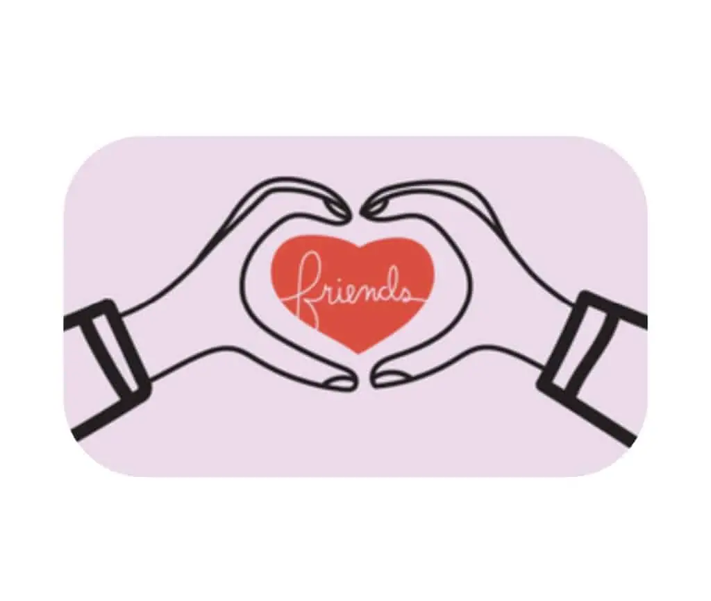 Friends Gift Card