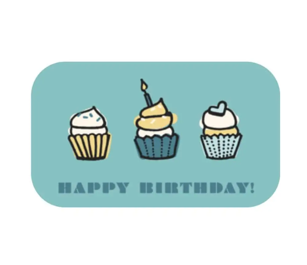 Happy Birthday Gift Card