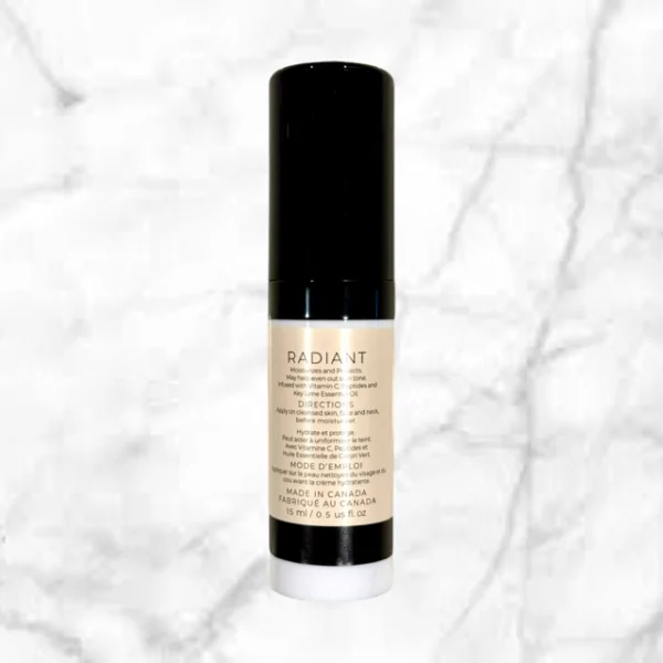 Radiant Serum_back
